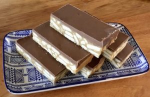 Caramel Hedgehog slice