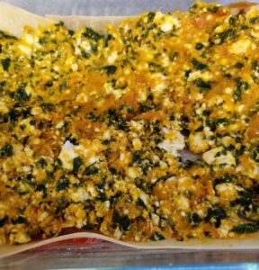 Pumpkin and Spinach Lasagne