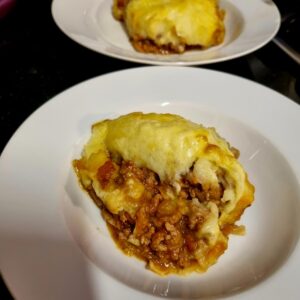 Shepherds Pie in bowl